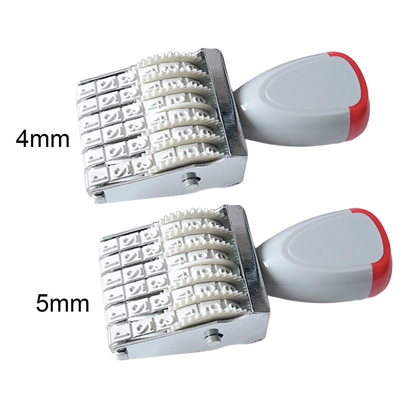 Rubber Date Stamp - Rubber 6 Cijfers Roller Stempel Nummering
