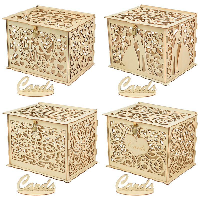 30X24X21cm DIY Bruiloft Gesche - Card Index Box recensie en prijs