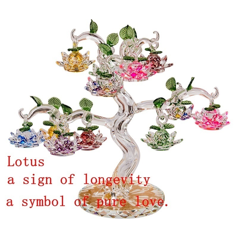 60Mm Quartz Crystal Lotus Bloe - Paper Weight Crystal recensie en prijs