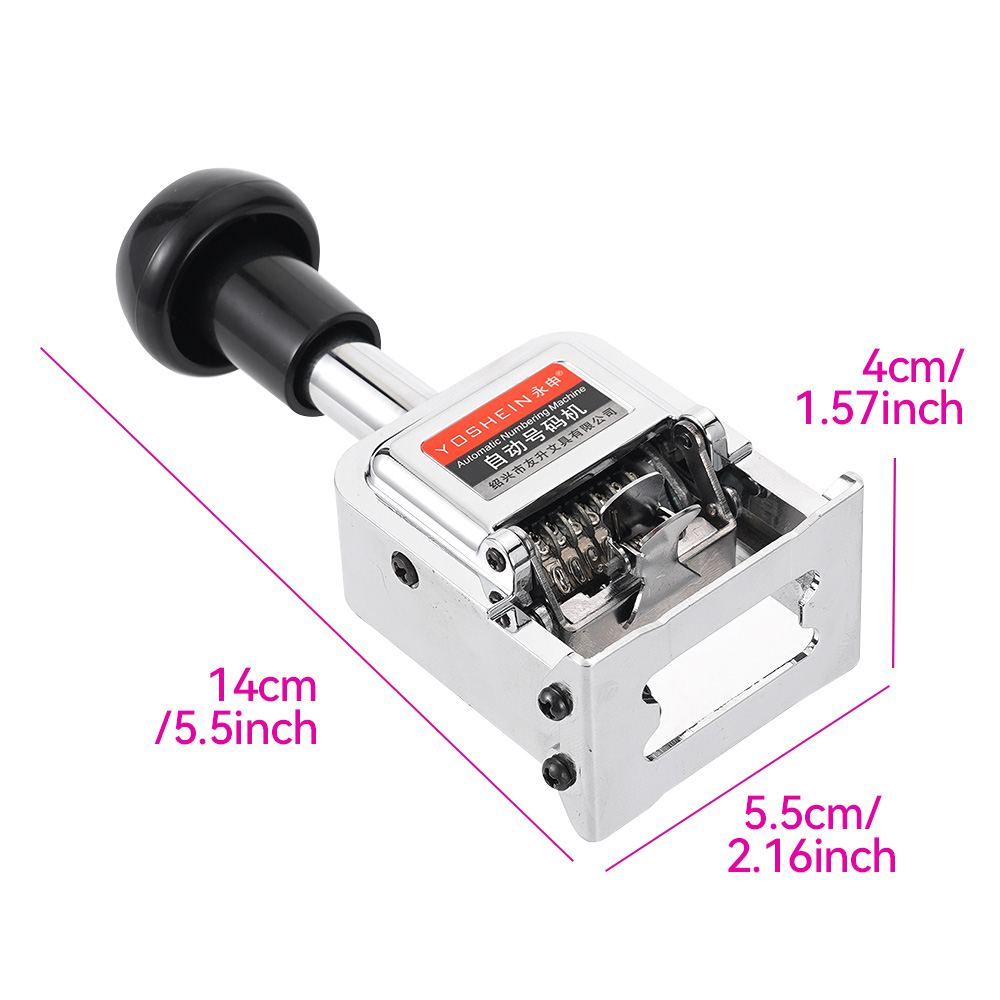 7-cijferige automatische numme - Rubber Date Stamp recensie en prijs