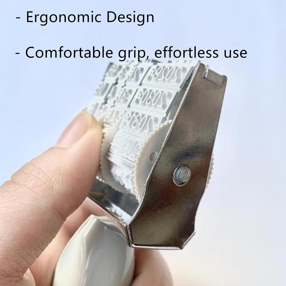 DIY roterende datum- en nummer - Rubber Date Stamp recensie en prijs