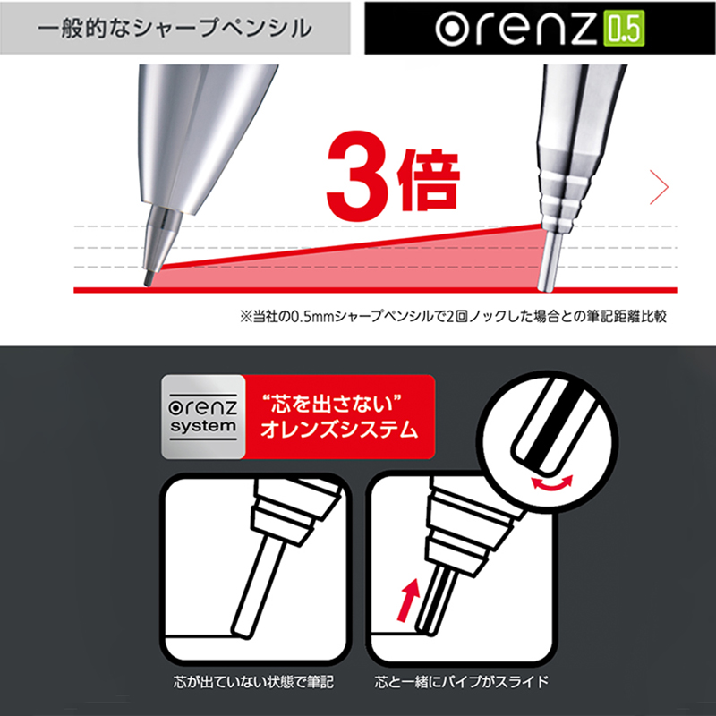 1 Stuk Pentel Orenz Mechanisch - Pentel Pen Energel recensie en prijs
