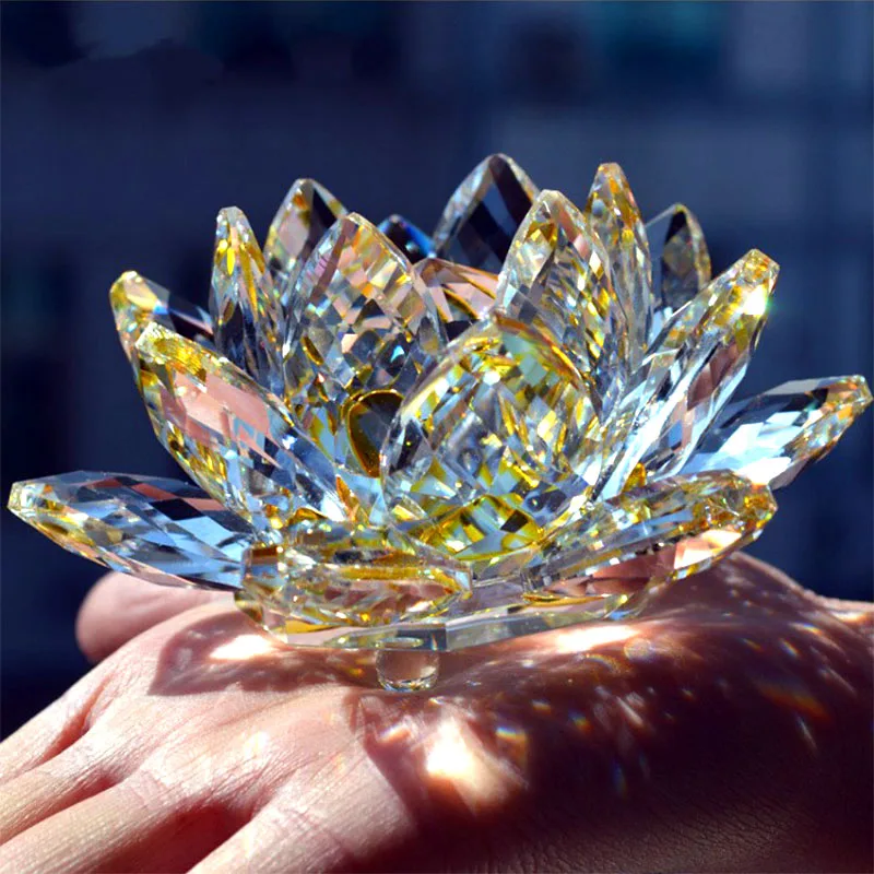 80mm Quartz Crystal Lotusbloem - Paper Weight Crystal recensie en prijs
