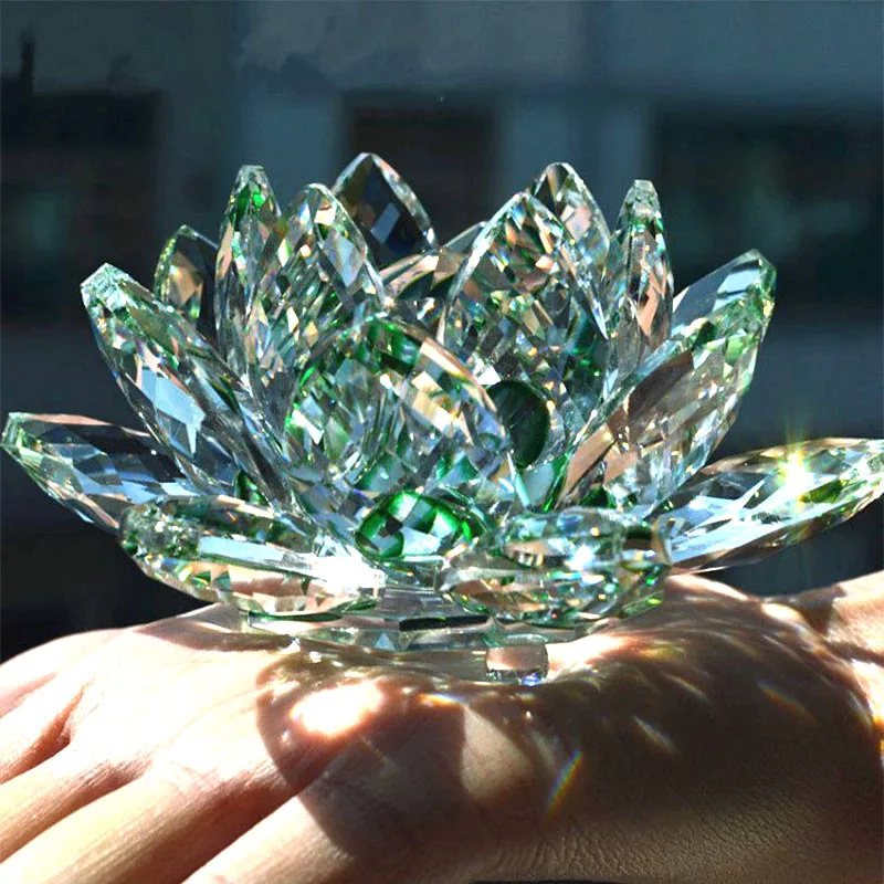 80mm Quartz Crystal Lotusbloem - Paper Weight Crystal recensie en prijs