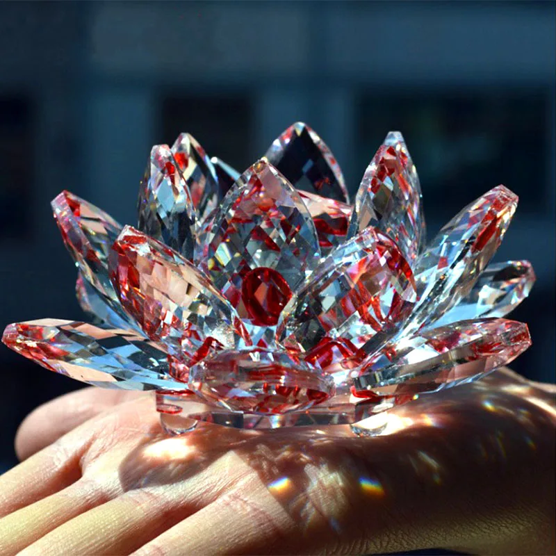 80mm Quartz Crystal Lotusbloem - Paper Weight Crystal recensie en prijs
