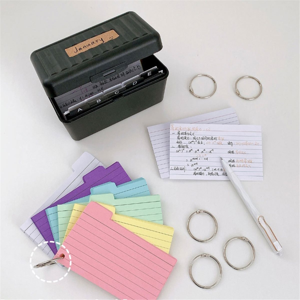 828 Mega Sale 3x 5 Indexkaarth - Card Index Box recensie en prijs